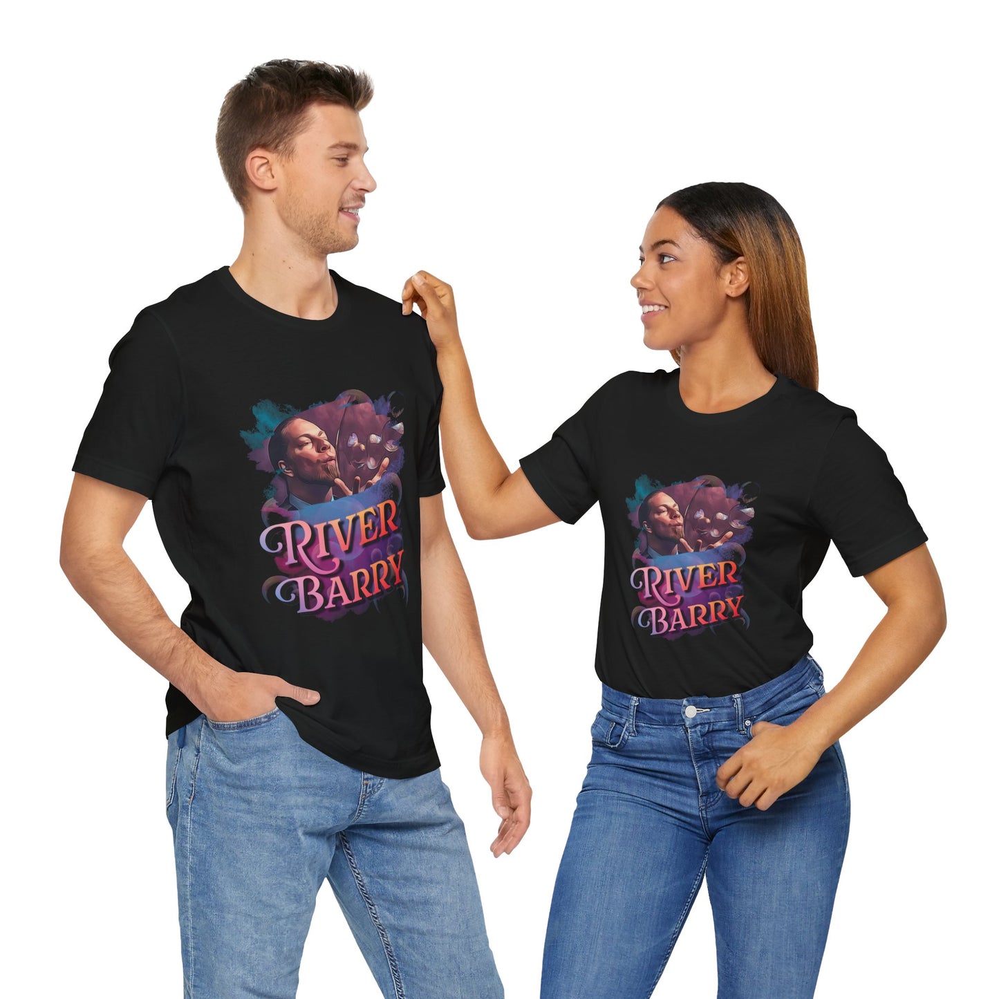 River Barry Bubble Magician Unisex Jersey Short Sleeve Tee