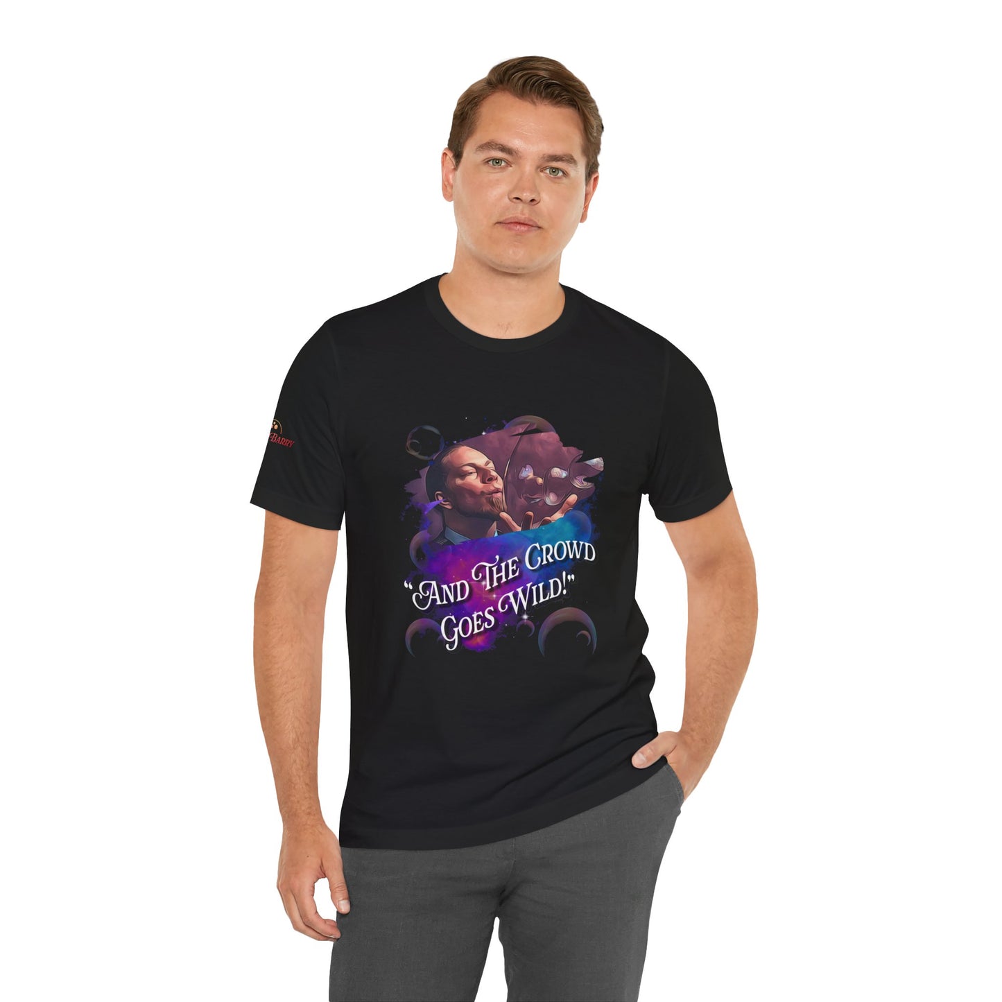 "And The Crowd Goes Wild!" Unisex Jersey Short Sleeve Tee