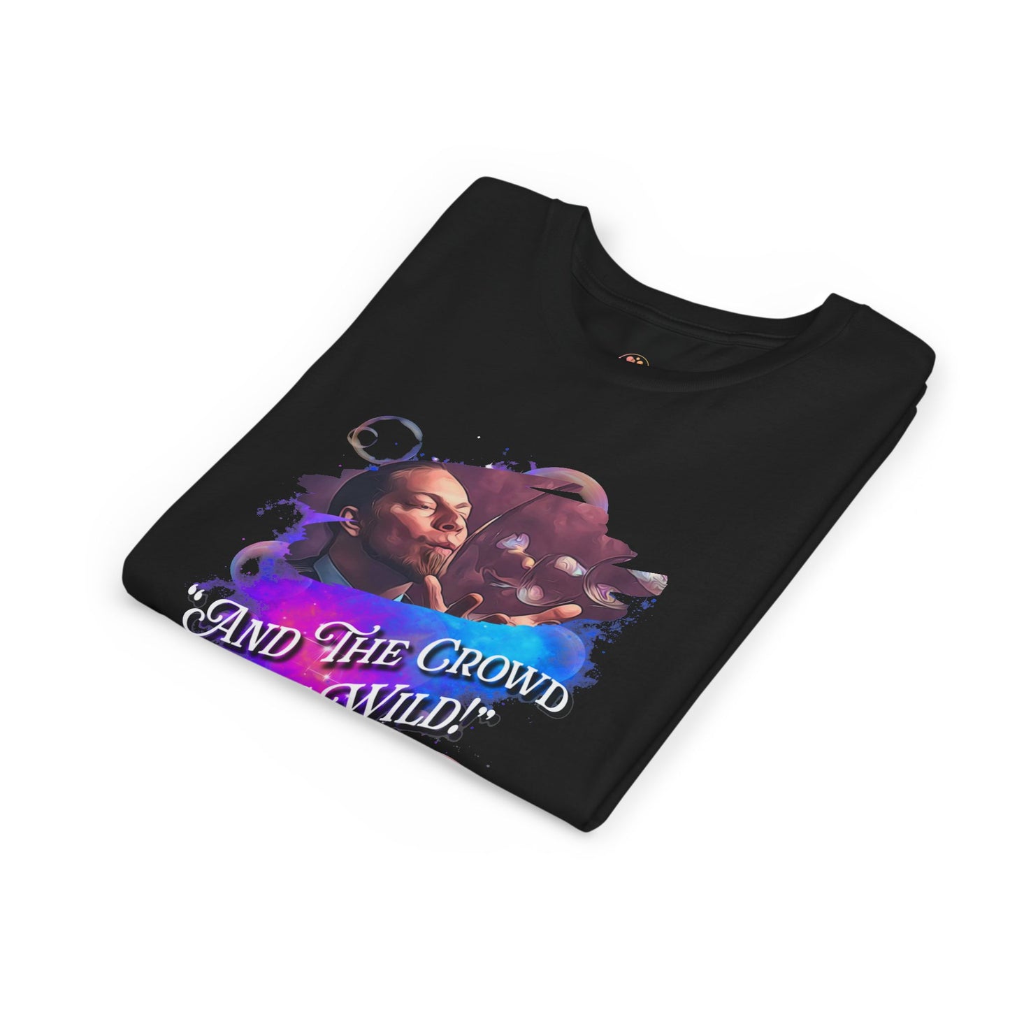 "And the Crowd Goes Wild" Youth Short Sleeve Tee