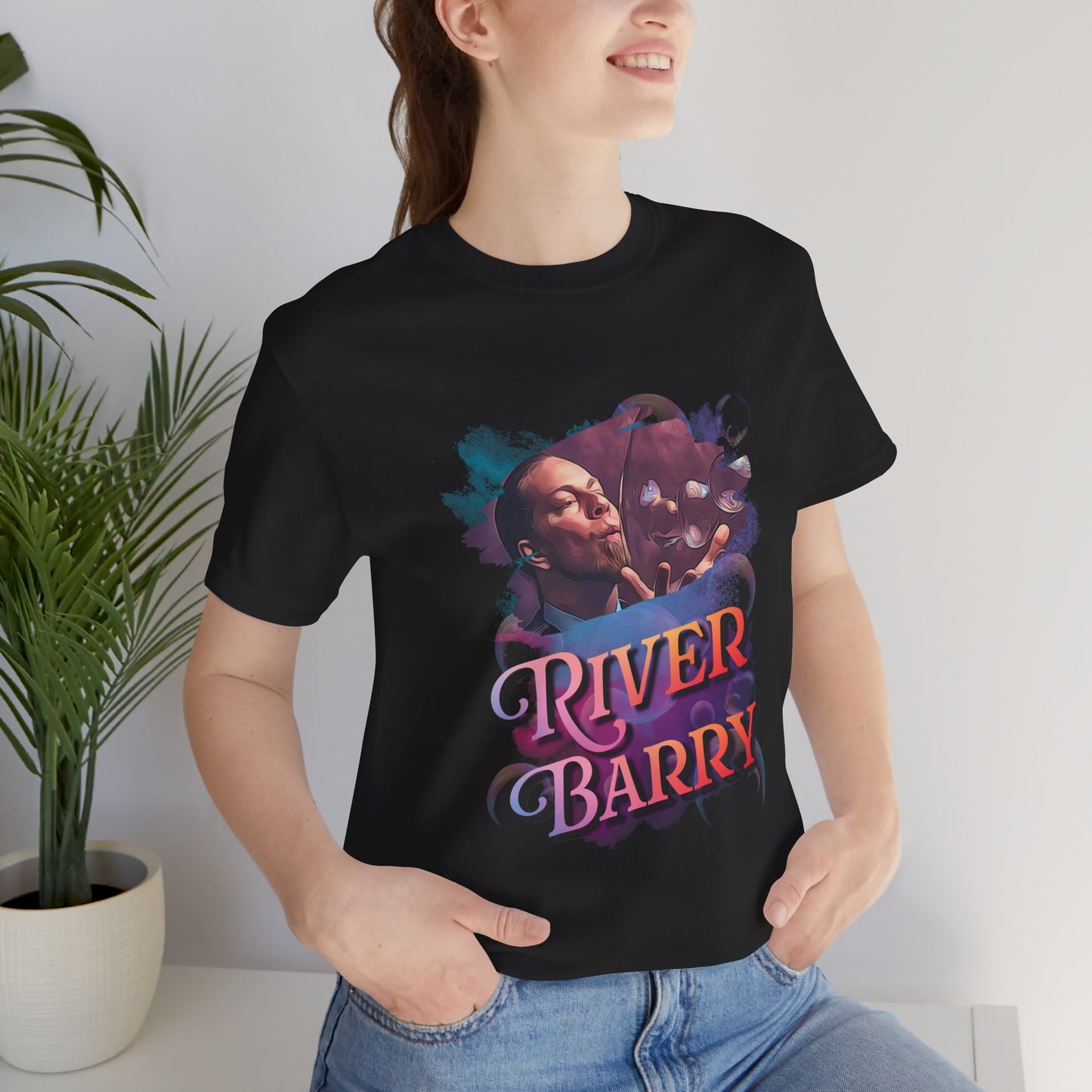 River Barry Bubble Magician Unisex Jersey Short Sleeve Tee