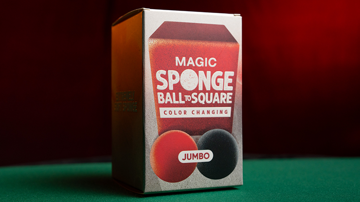 Magic Color Changing Sponge Ball to Square by JUMBO 2.5" Murphy's Magic