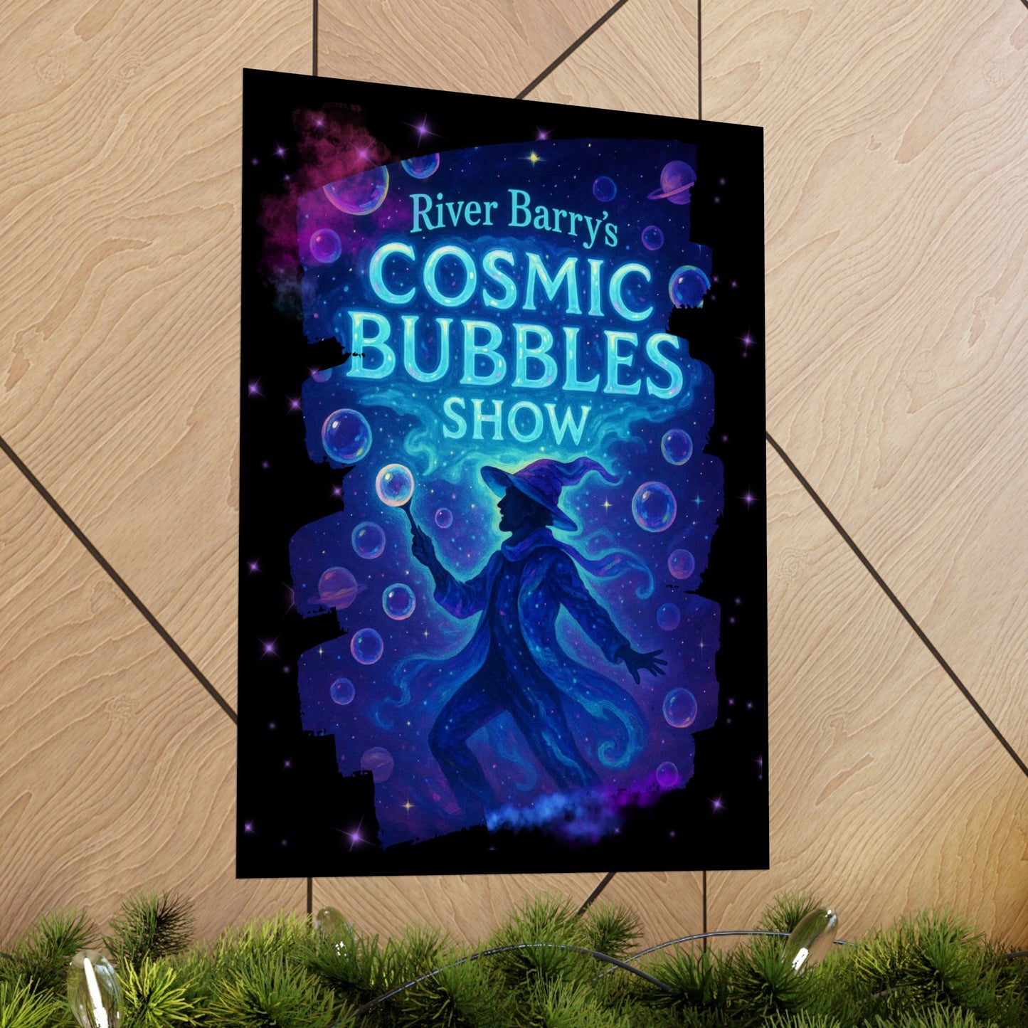 Cosmic Bubble Show Matte Vertical Posters