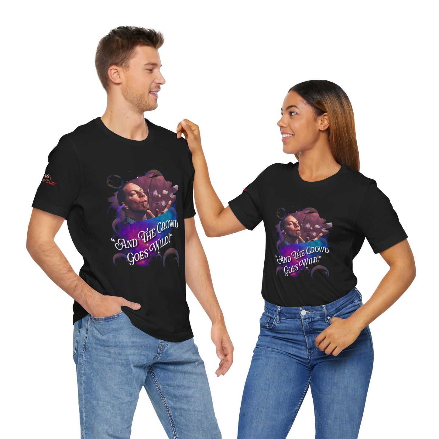 "And The Crowd Goes Wild!" Unisex Jersey Short Sleeve Tee