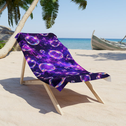 Cosmic Bubbles Beach Towel