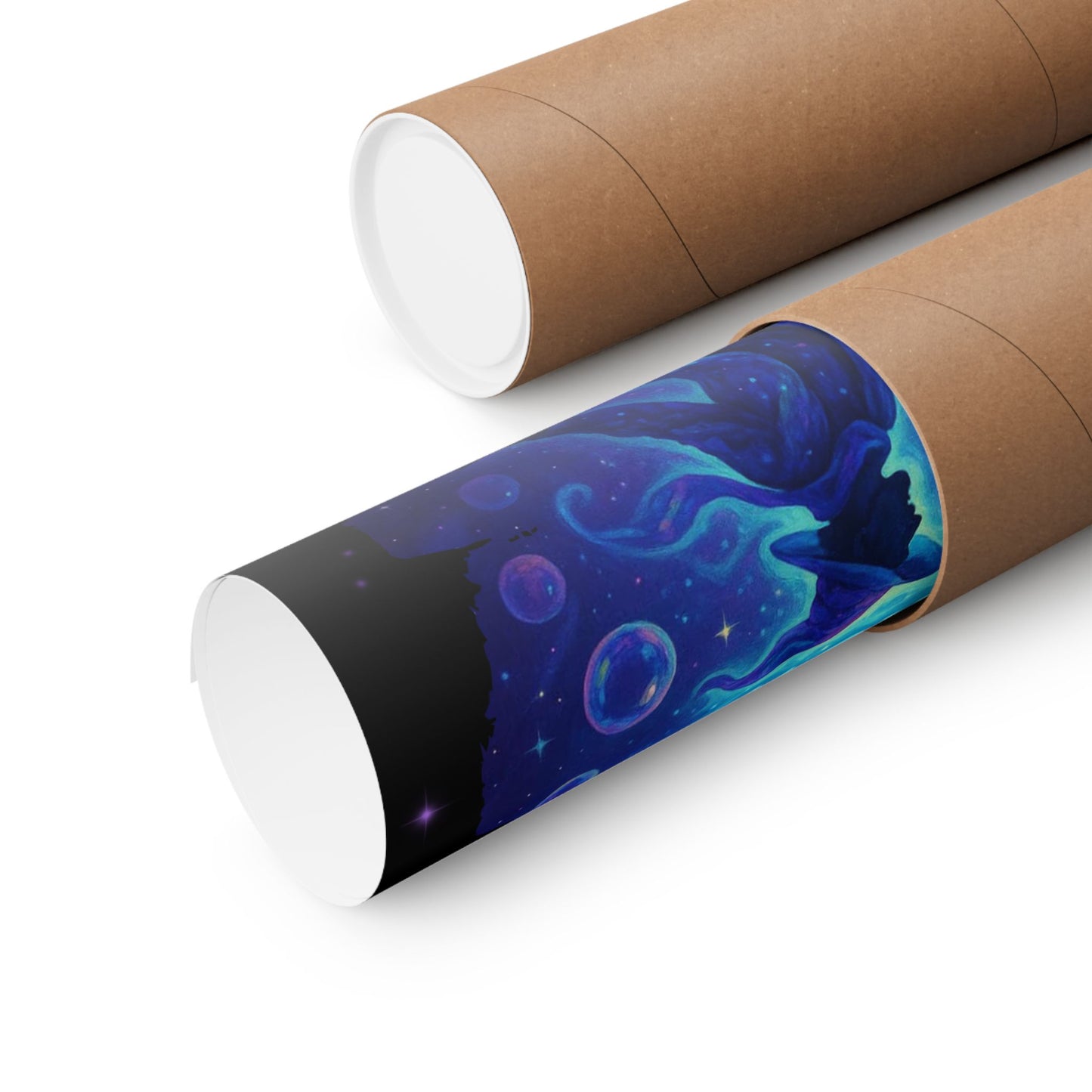Cosmic Bubble Show Matte Vertical Posters