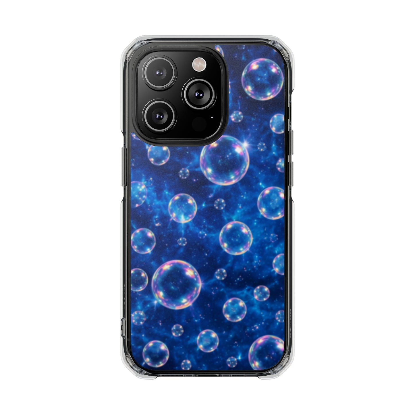 Ocean Bubbles Magnetic Clear iPhone Impact Cases