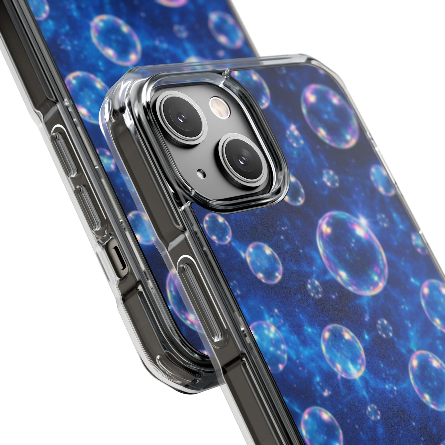 Ocean Bubbles Magnetic Clear iPhone Impact Cases