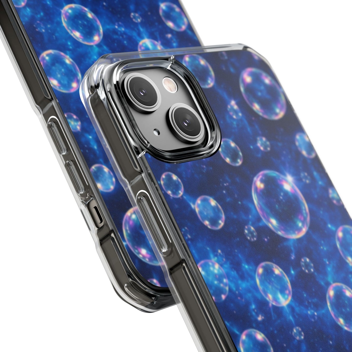 Ocean Bubbles Magnetic Clear iPhone Impact Cases