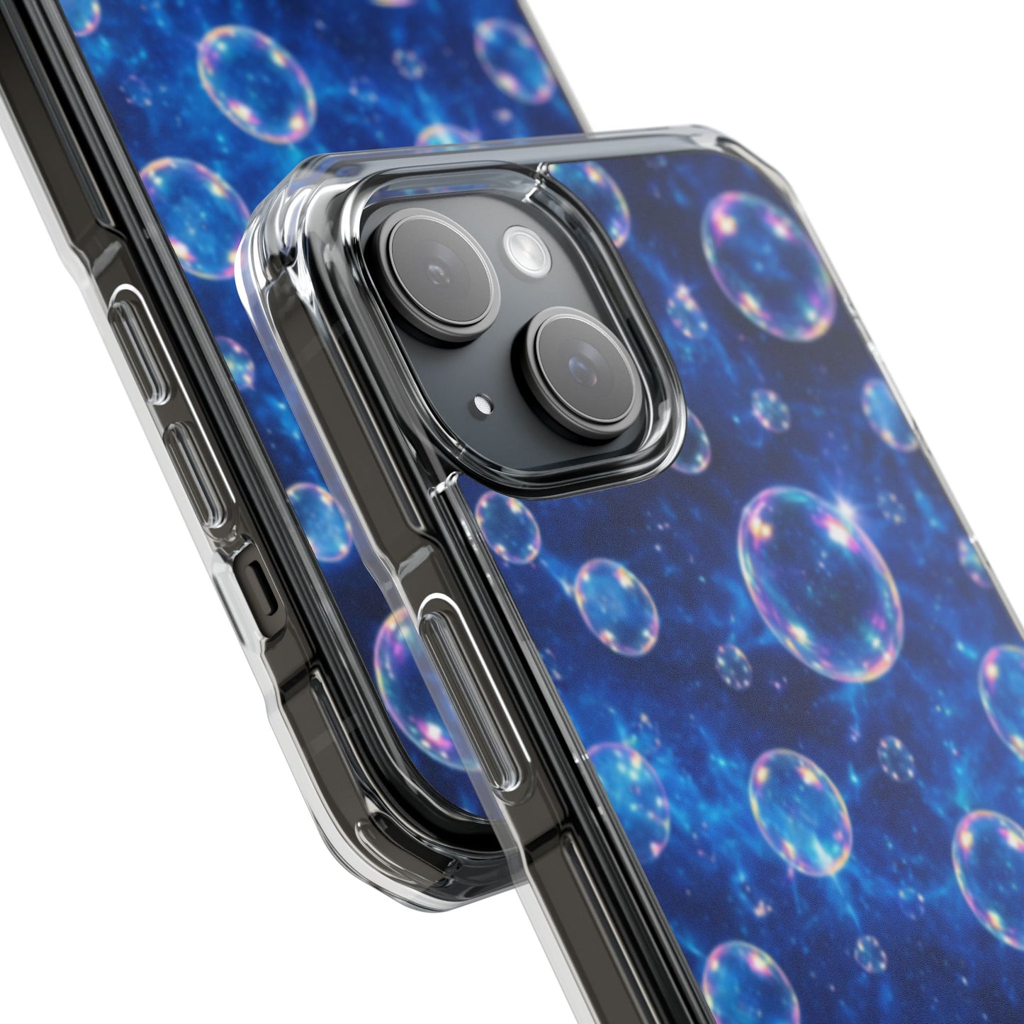 Ocean Bubbles Magnetic Clear iPhone Impact Cases