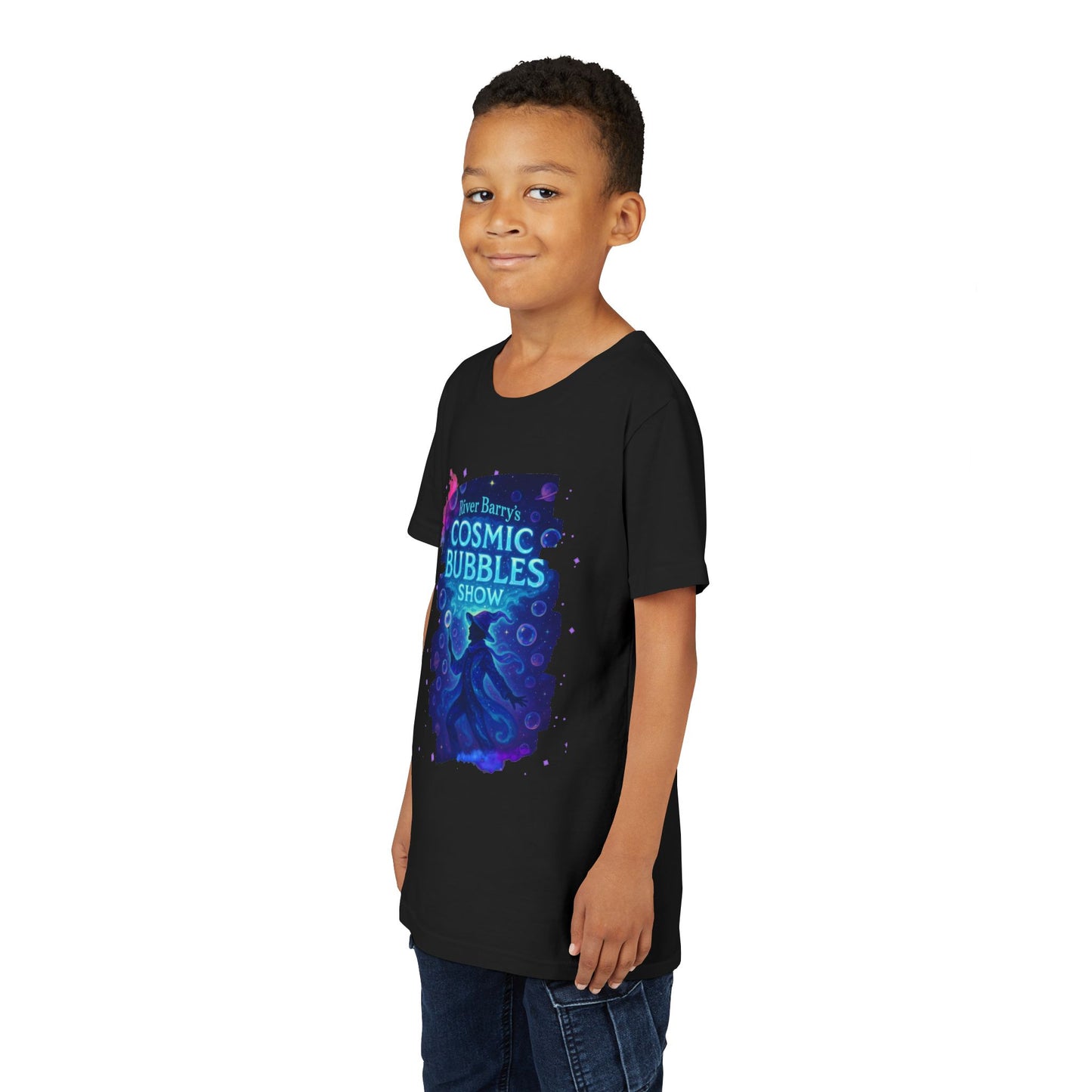 Cosmic Bubble Show Youth Short Sleeve Tee
