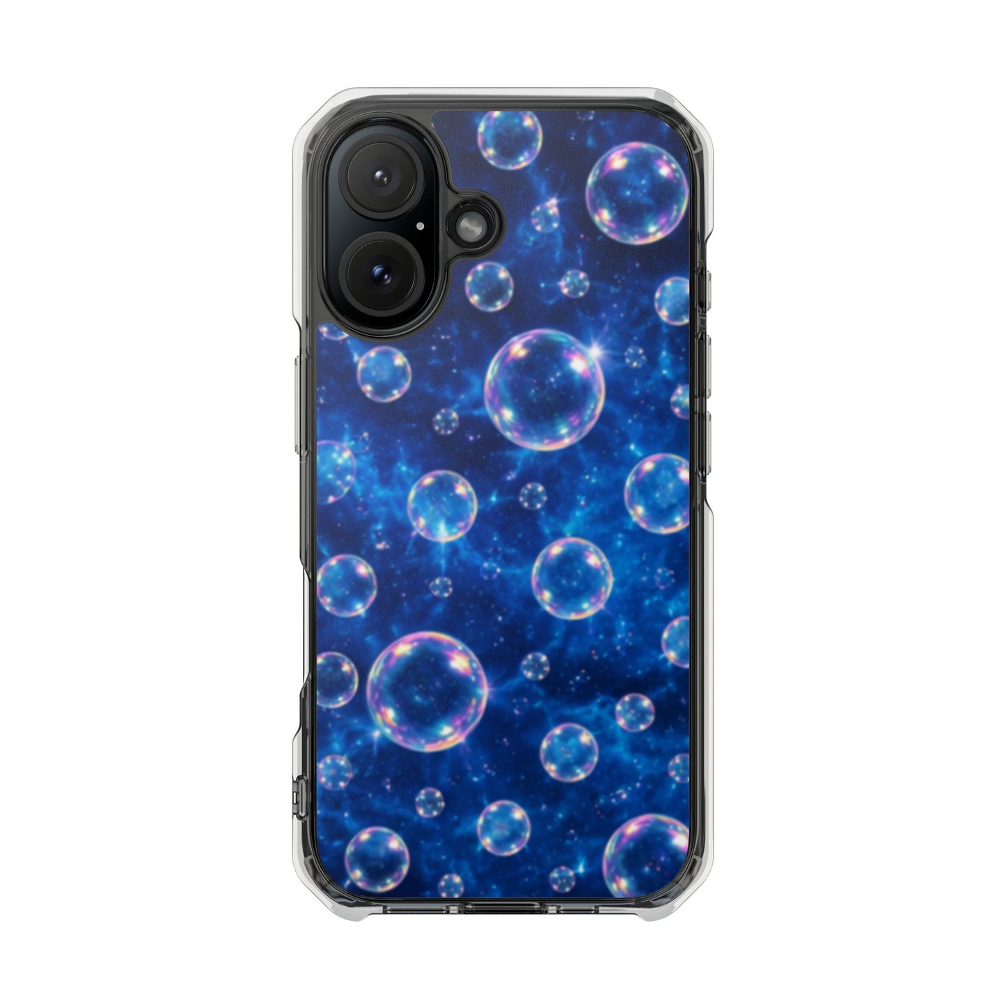 Ocean Bubbles Magnetic Clear iPhone Impact Cases
