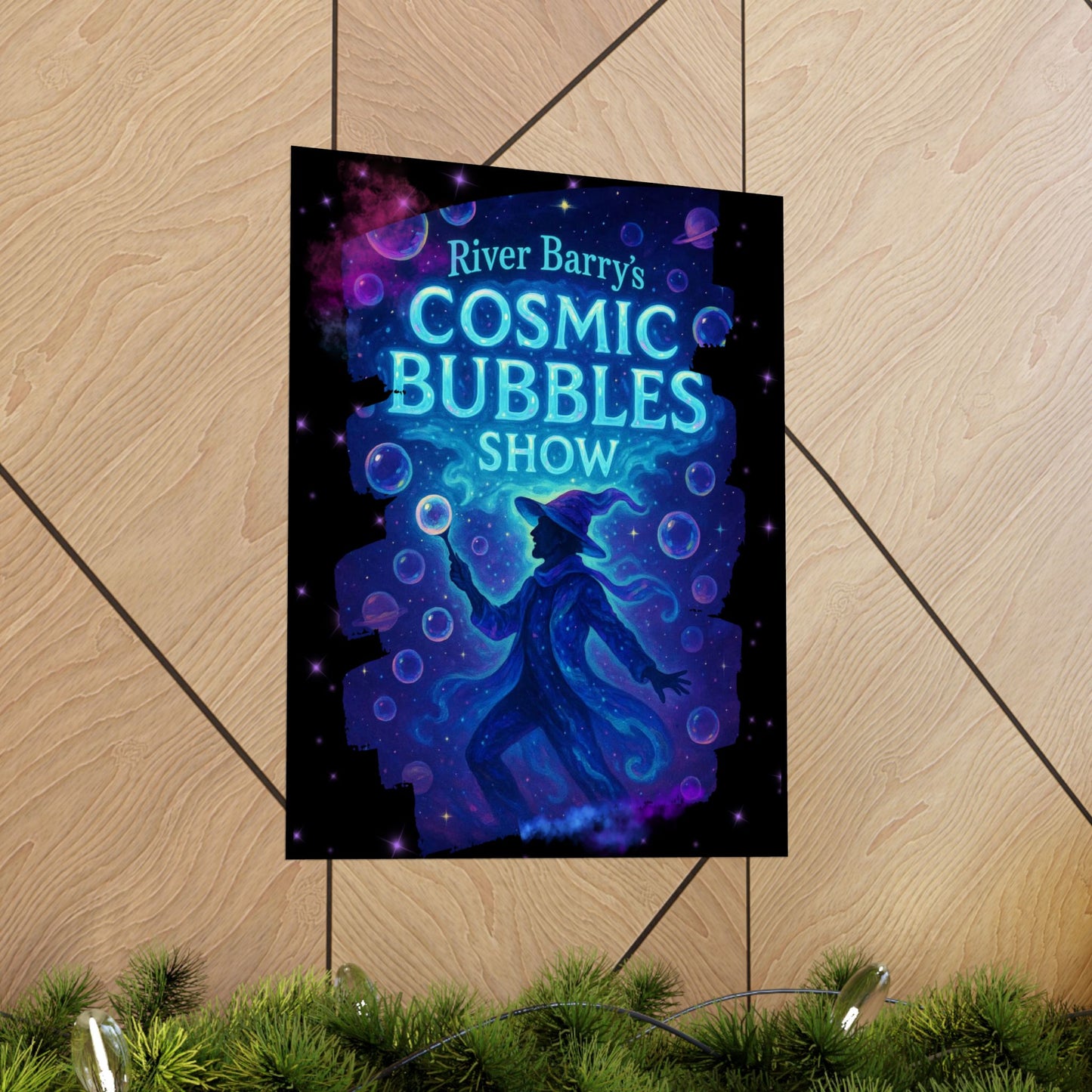 Cosmic Bubble Show Matte Vertical Posters
