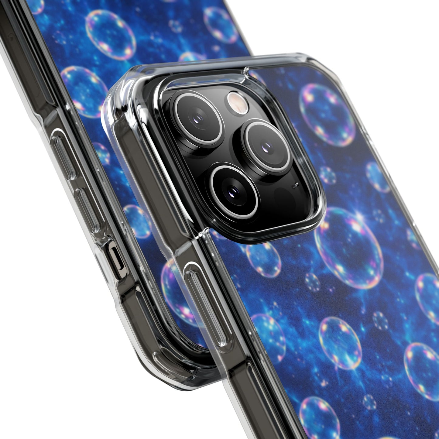 Ocean Bubbles Magnetic Clear iPhone Impact Cases