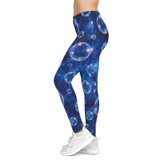 Ocean Bubbles Women's Casual Leggings