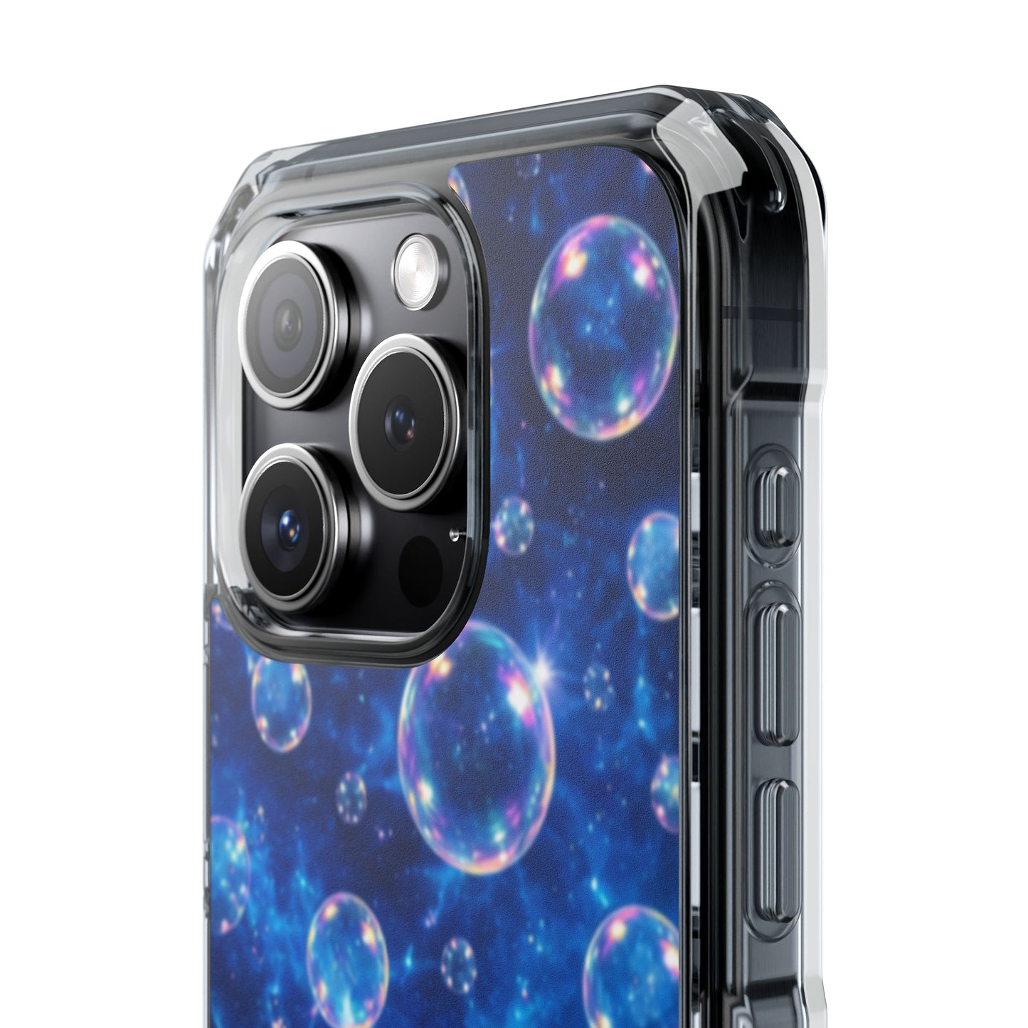 Ocean Bubbles Magnetic Clear iPhone Impact Cases