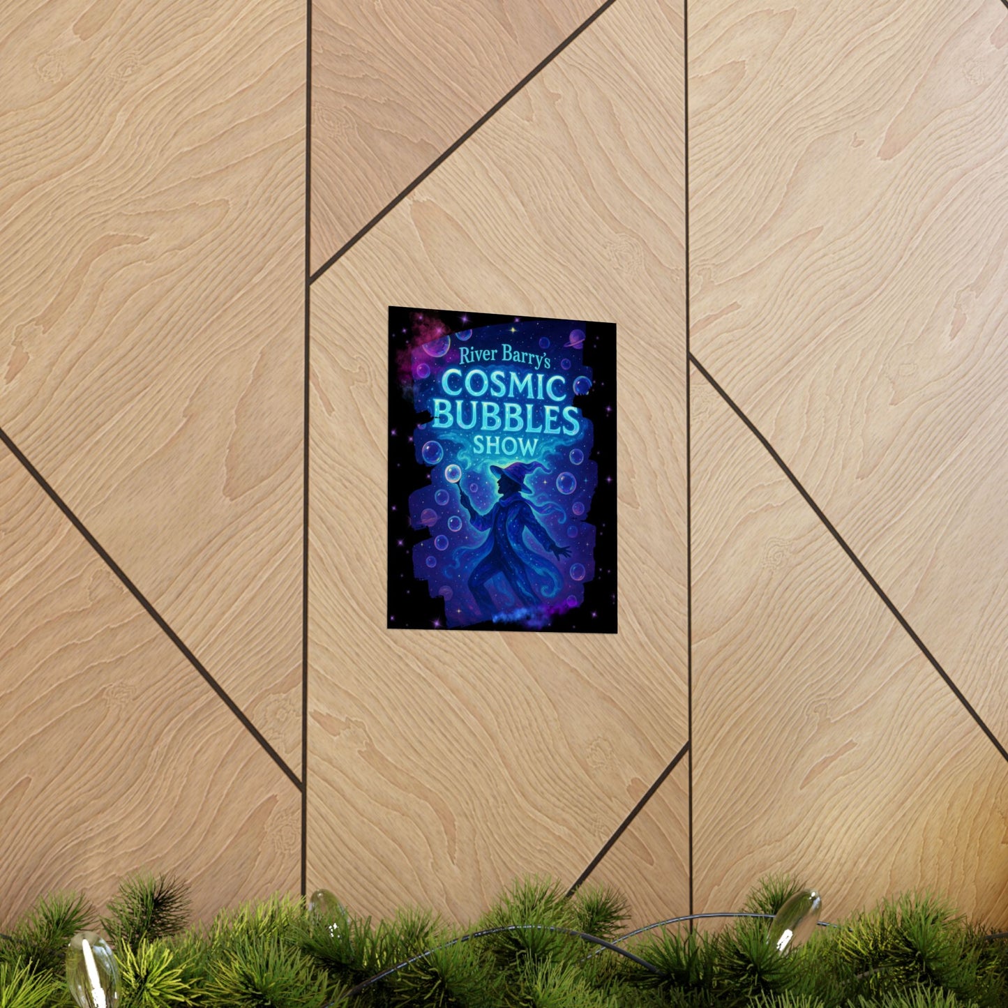 Cosmic Bubble Show Matte Vertical Posters