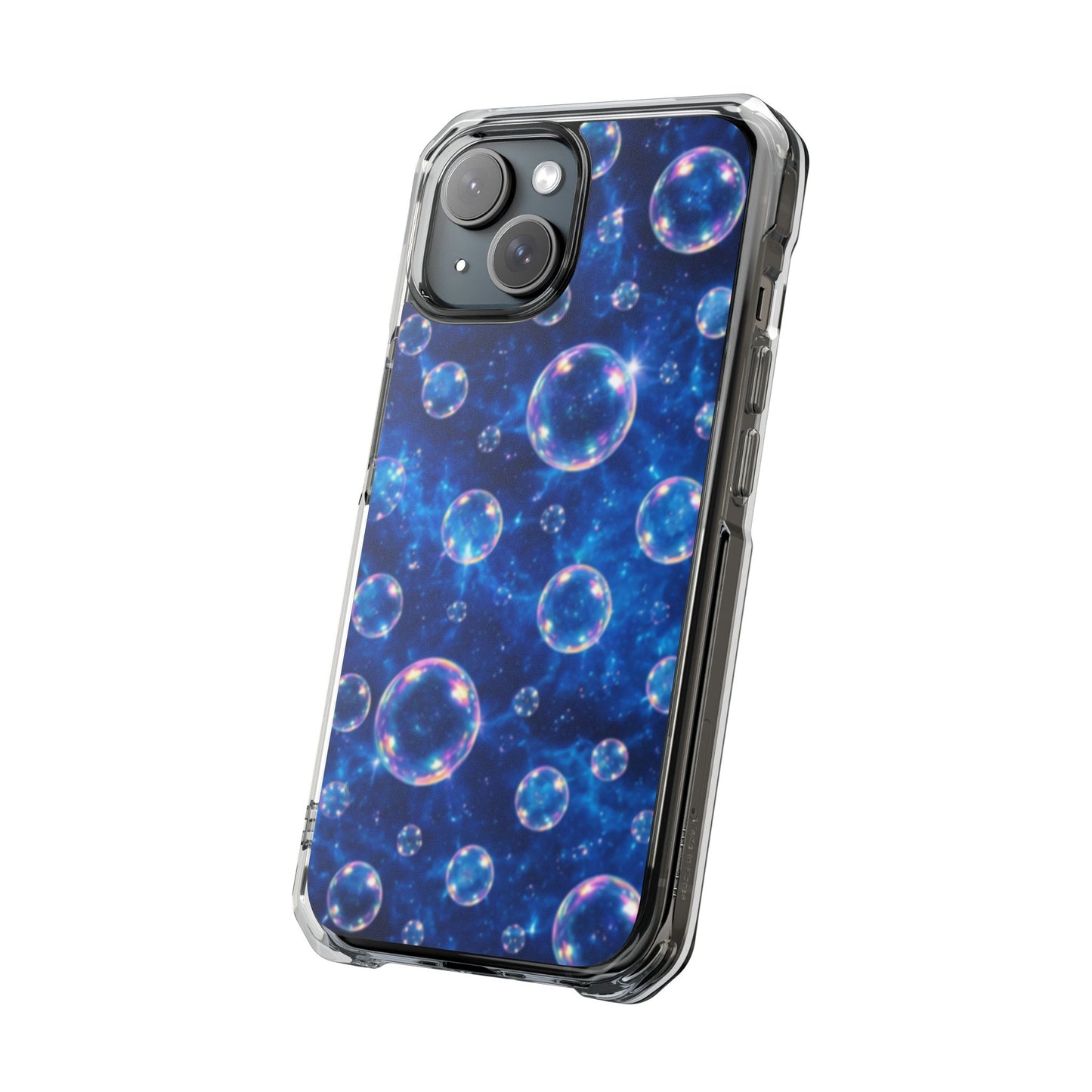 Ocean Bubbles Magnetic Clear iPhone Impact Cases