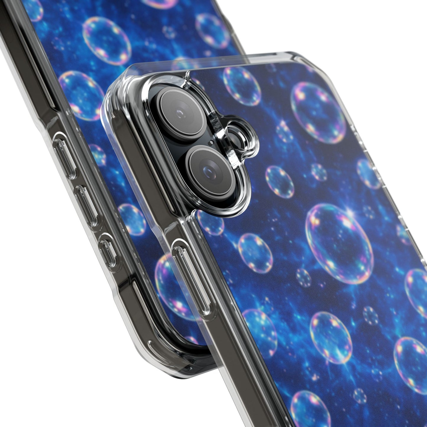 Ocean Bubbles Magnetic Clear iPhone Impact Cases