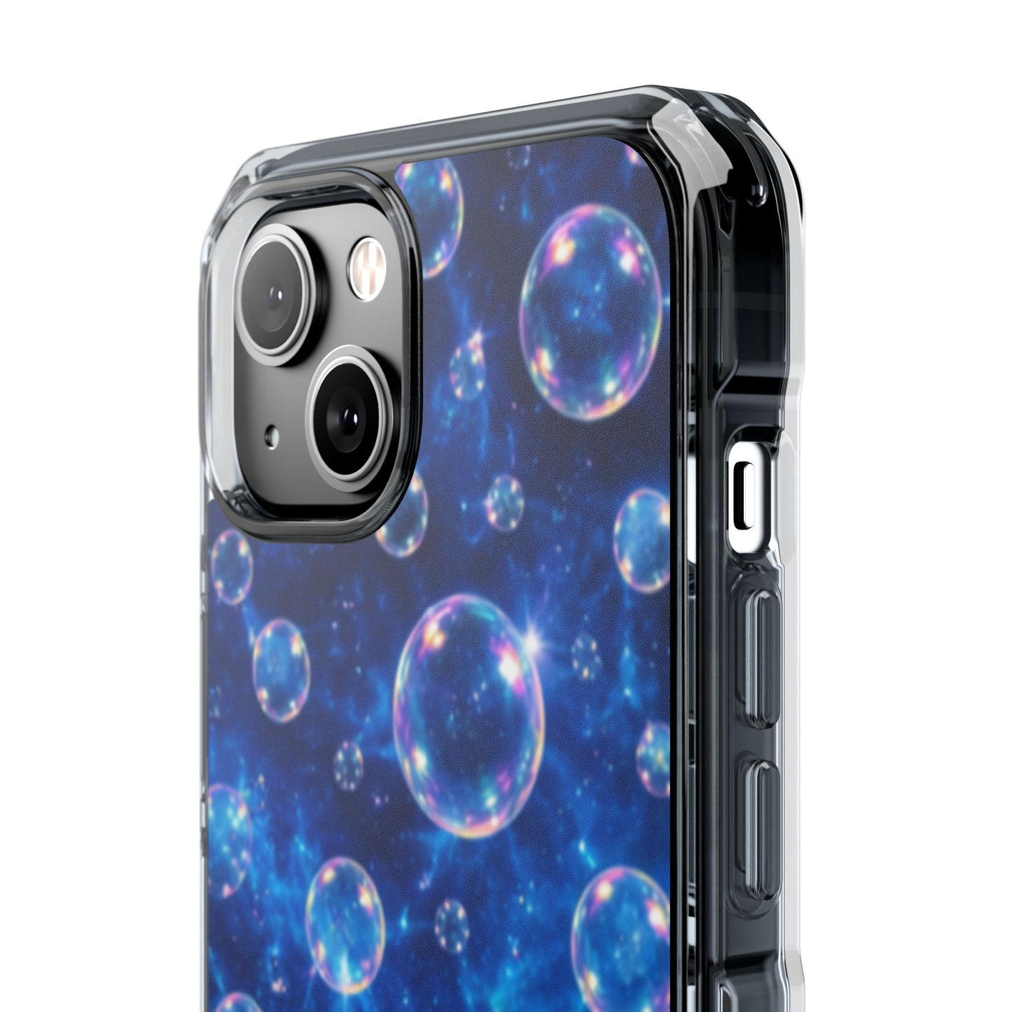 Ocean Bubbles Magnetic Clear iPhone Impact Cases