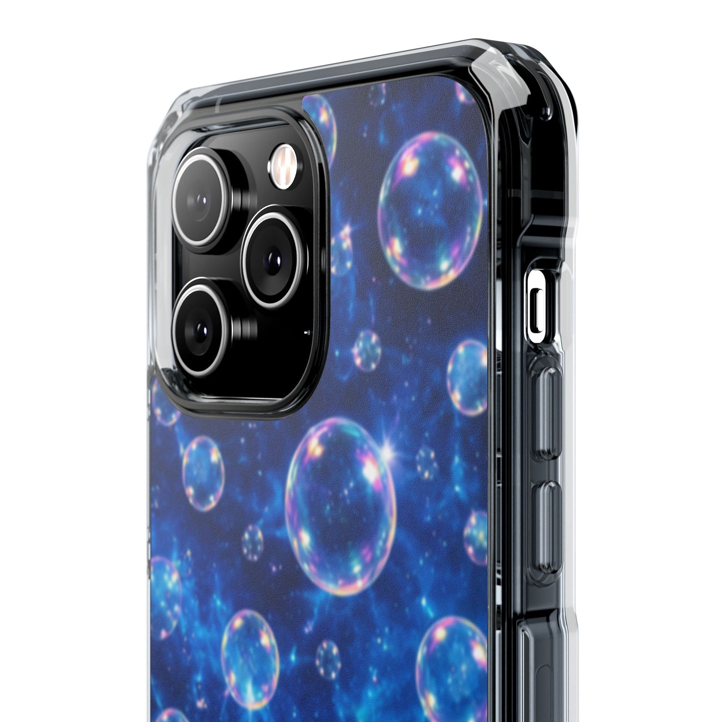 Ocean Bubbles Magnetic Clear iPhone Impact Cases
