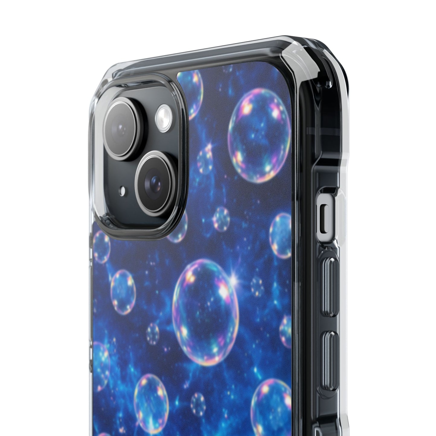 Ocean Bubbles Magnetic Clear iPhone Impact Cases