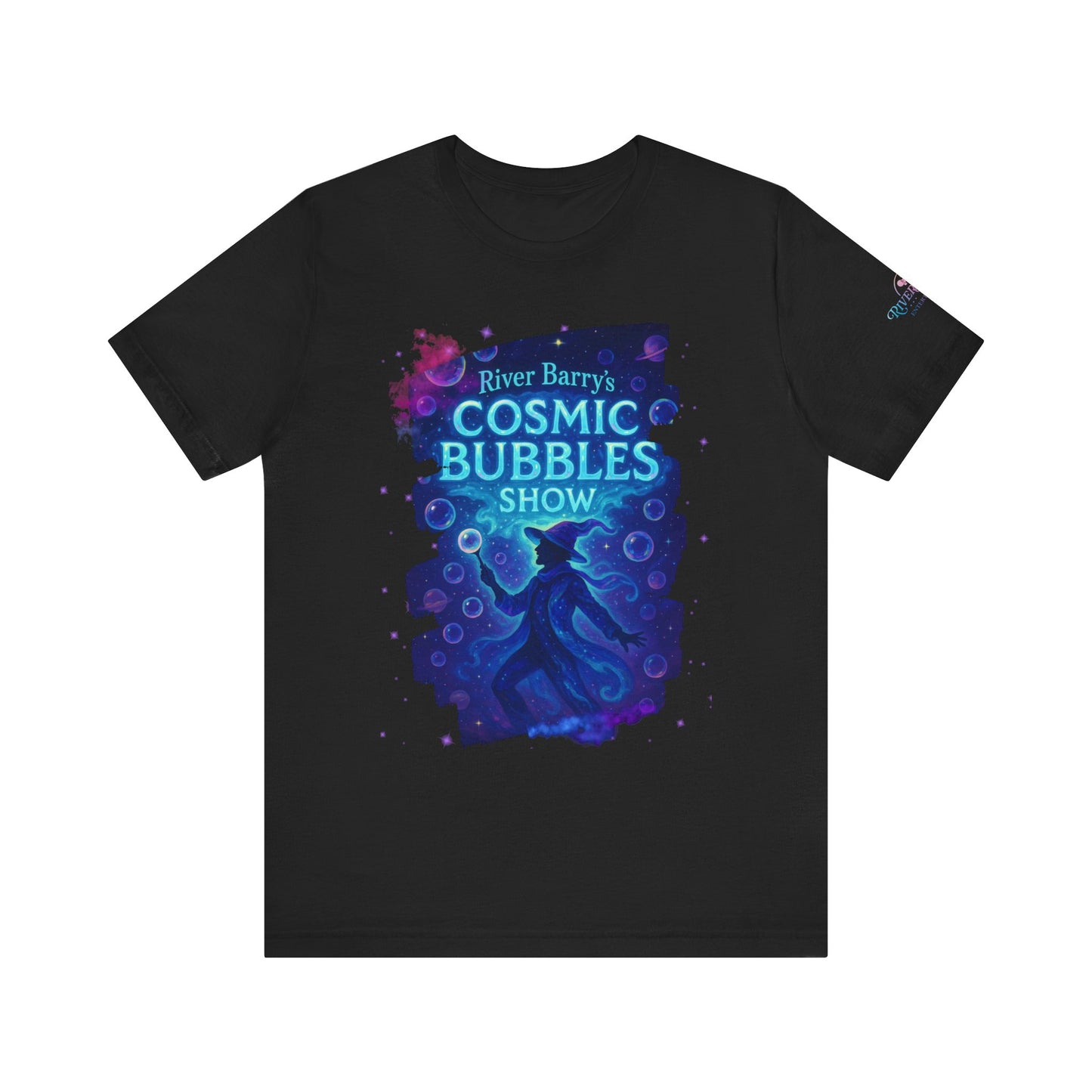 Cosmic Bubble Show Unisex Jersey Short Sleeve Tee