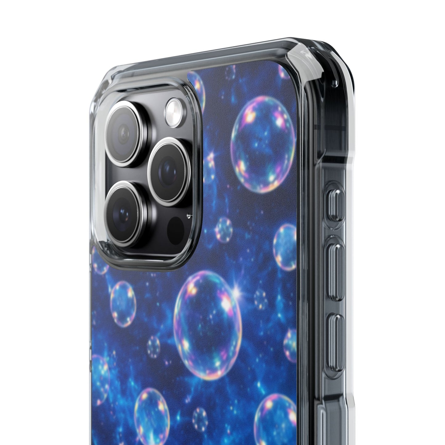 Ocean Bubbles Magnetic Clear iPhone Impact Cases