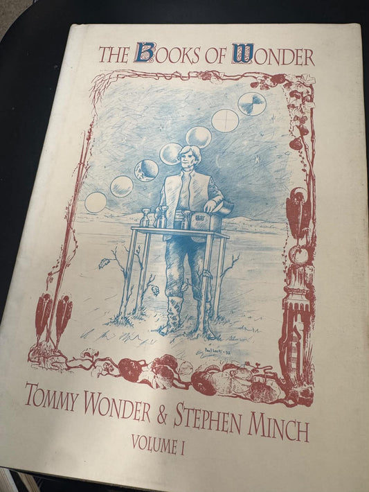 The Books of Wonder, Volume 1 by Tommy Wonder & Stephen Minch | First Edition