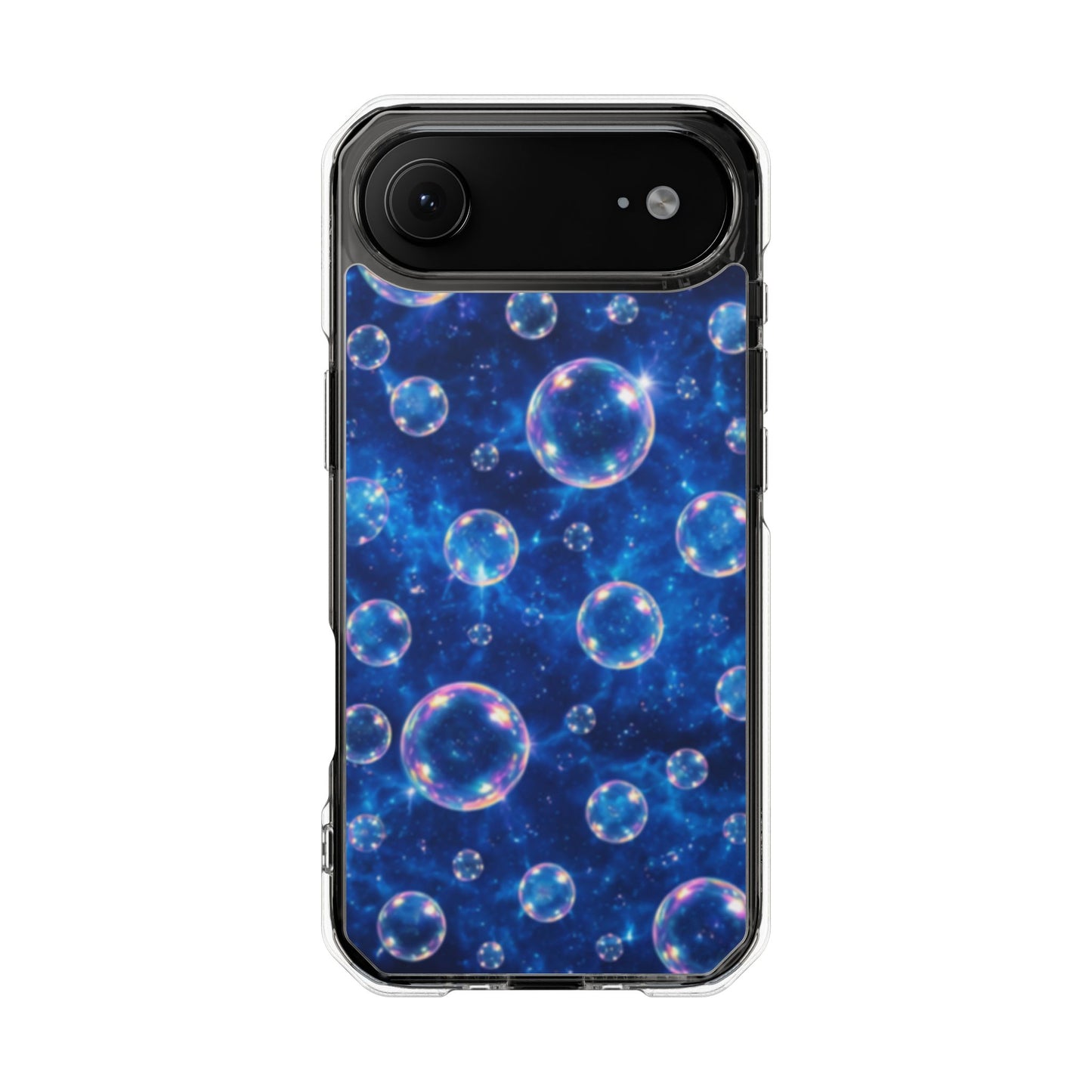 Ocean Bubbles Magnetic Clear iPhone Impact Cases