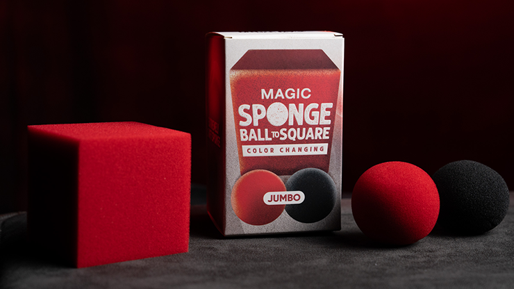 Magic Color Changing Sponge Ball to Square by JUMBO 2.5" Murphy's Magic