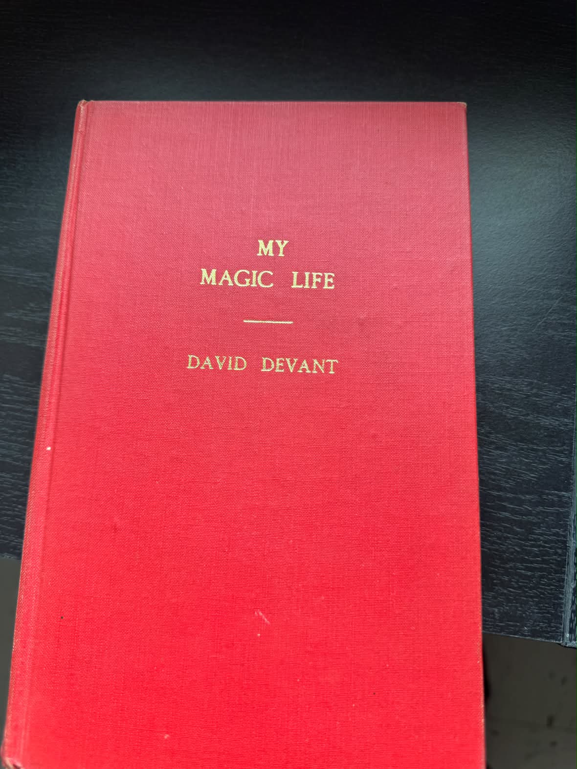 My Magic Life by David Devant | Preowned Magic Book