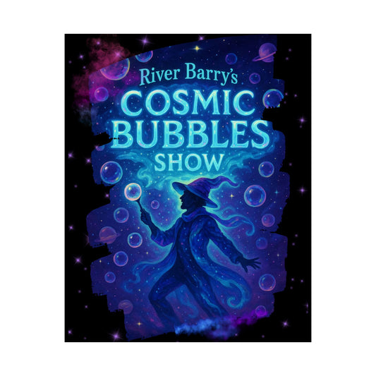 Cosmic Bubble Show Matte Vertical Posters