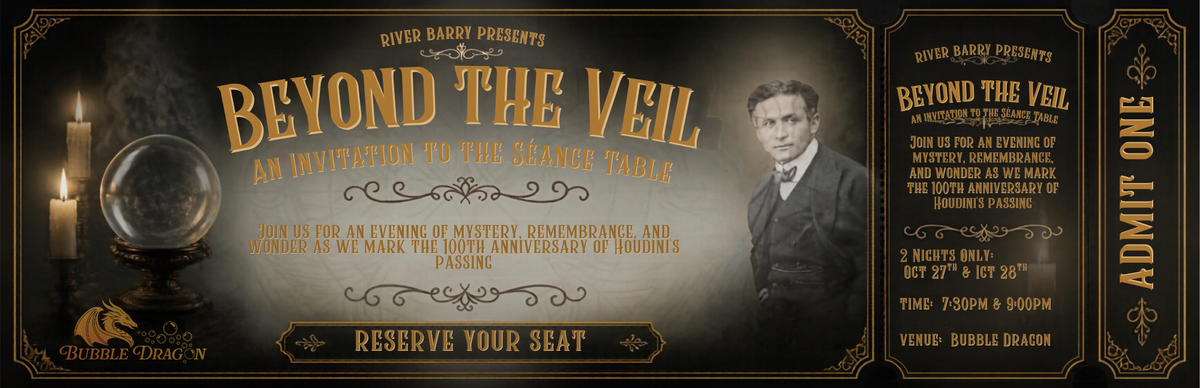 Beyond the Veil: A Séance at Bubble Dragon Magic Shop